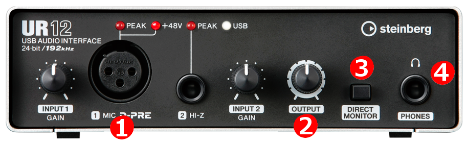 配信やゲーム実況向けのオーディオインターフェイス Steinberg Ur12 の使い方とオススメ理由 Dopeylog